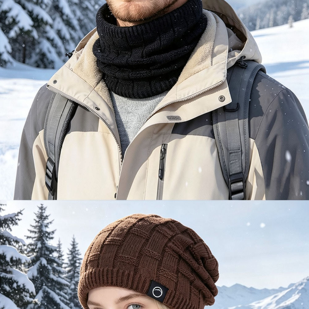 Winter Outdoor Knit Hat And Sc - Cycling Commute Essentials review and price