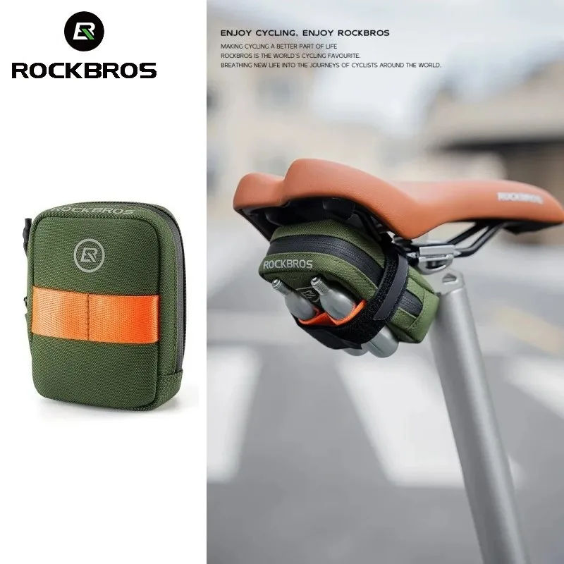 ROCKBROS Bike Saddle Bag 0.35L - Cycling Commute Essentials review and price