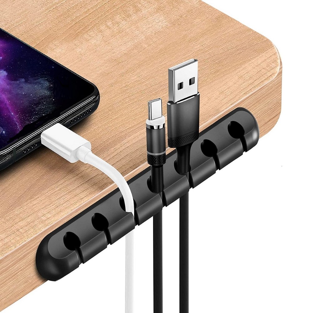 New Black Cable Organizer Flex - Cable Lock Flexible review and price