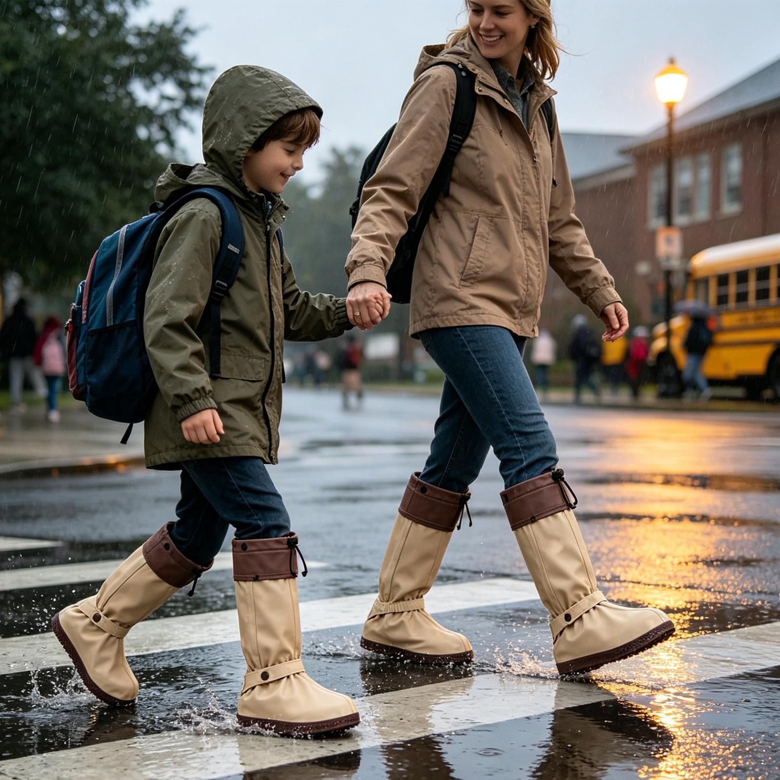 Rain Shoe Covers High Top Reus - Cycling Commute In Rain review and price