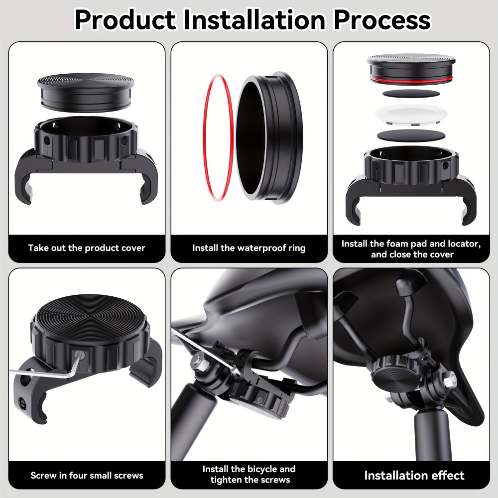 Airtag Bicycle Mount, Hidden B - Commuting By Bike review and price