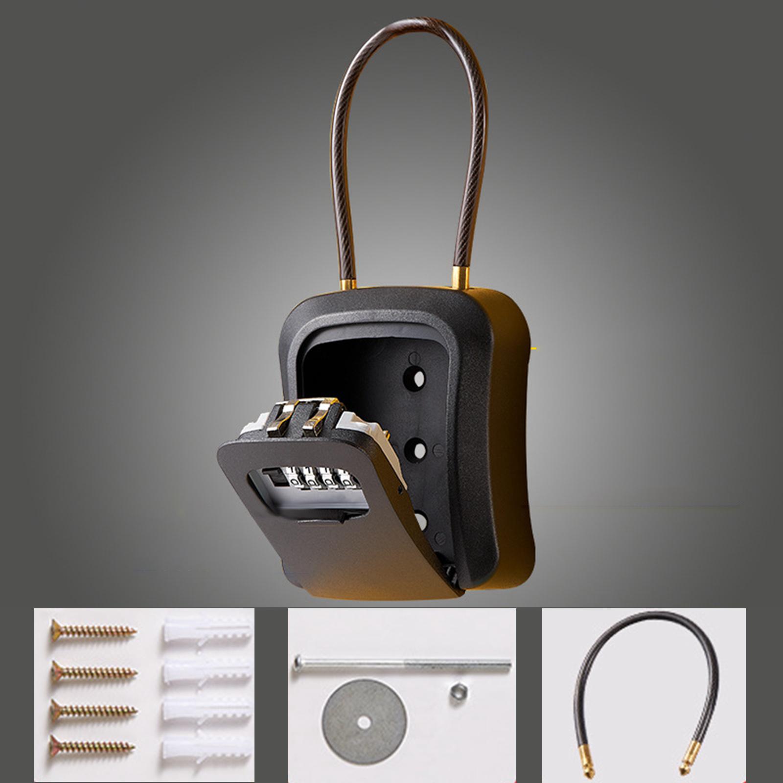 Key Lock Box Key Security Box  - Chain Lock Combination review and price